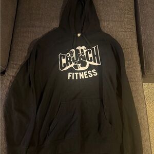 Crunch Fitness Black Hoodie